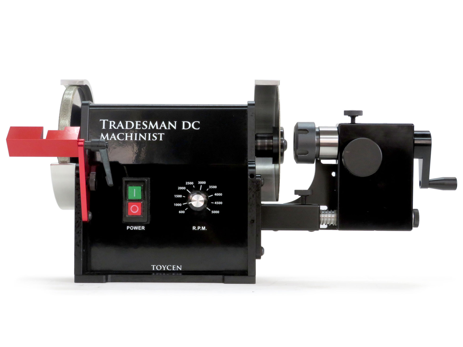 T6NCV - Tradesman Machinist Neck Flat and Cut Off Grinder - Front View