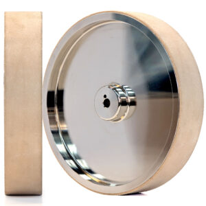 250mm x 50mm x 12mm leather strop wheel