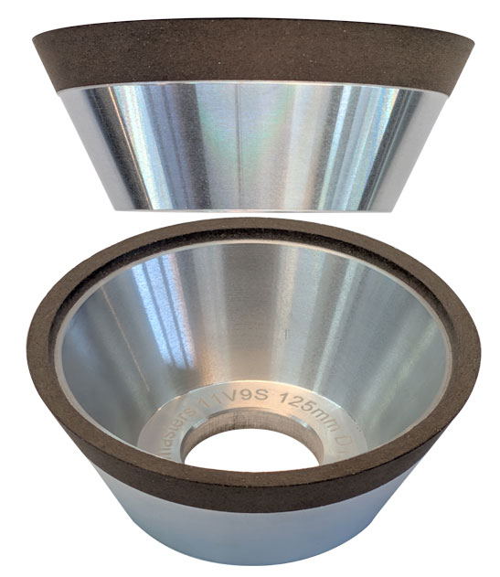 11V9S Diamond Resin Cup Grinding Wheel